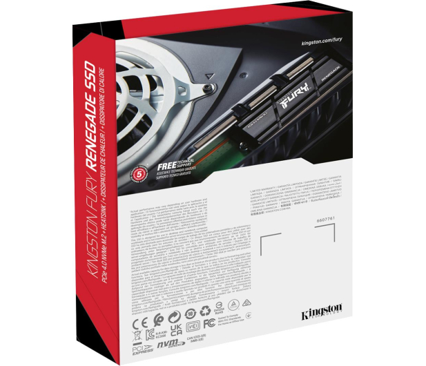 KINGSTON FURY Renegade 2TB PCI-e 4.0 NVMe - 1093036 - zdjęcie 5